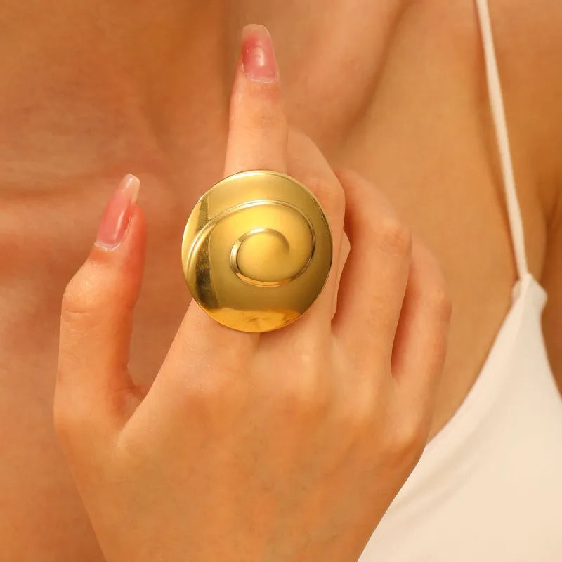 Anillos abiertos estilo clásico
