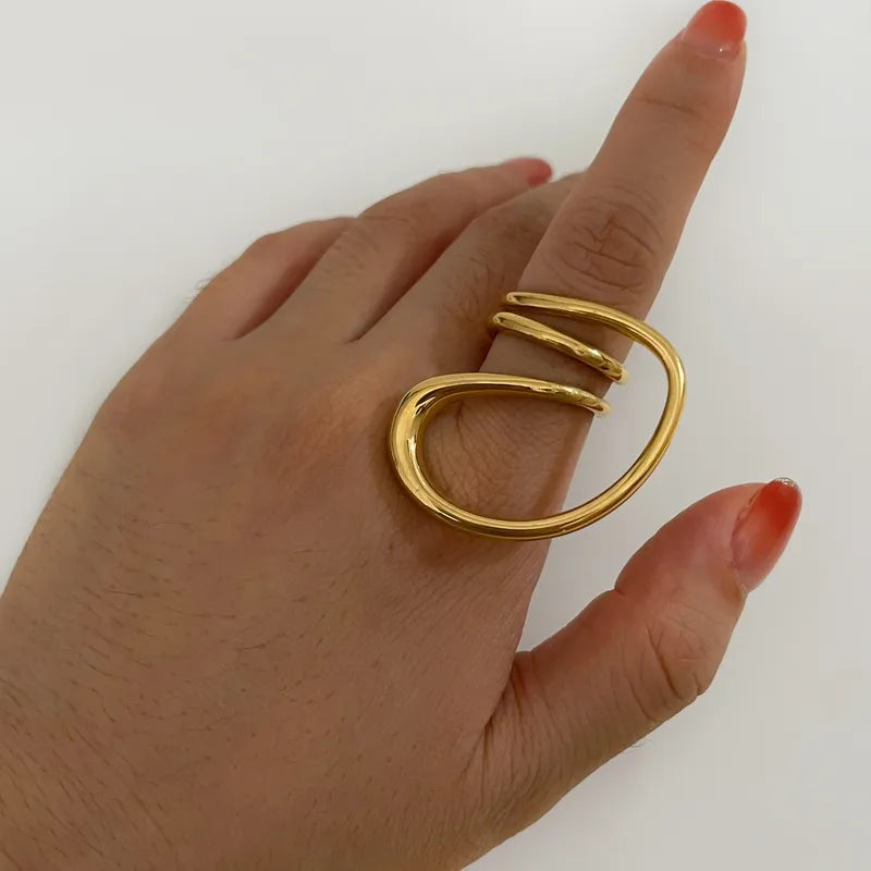 Anillo estilo frances