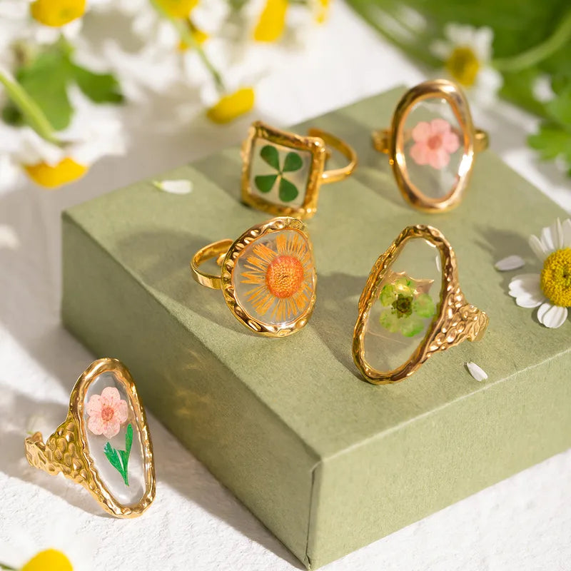Anillo Flor