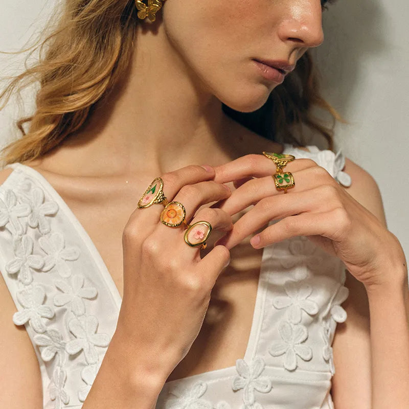 Anillo Flor