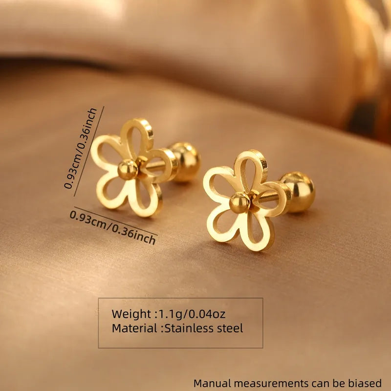 Aretes flor