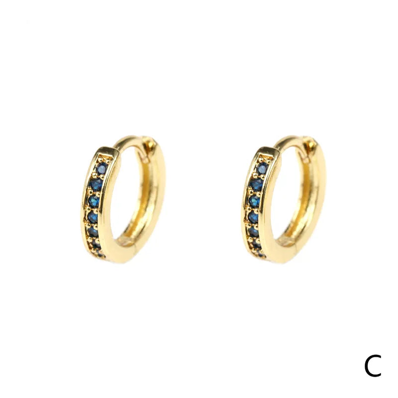 Arracada con zirconia