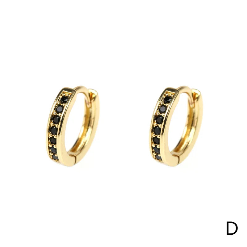 Arracada con zirconia