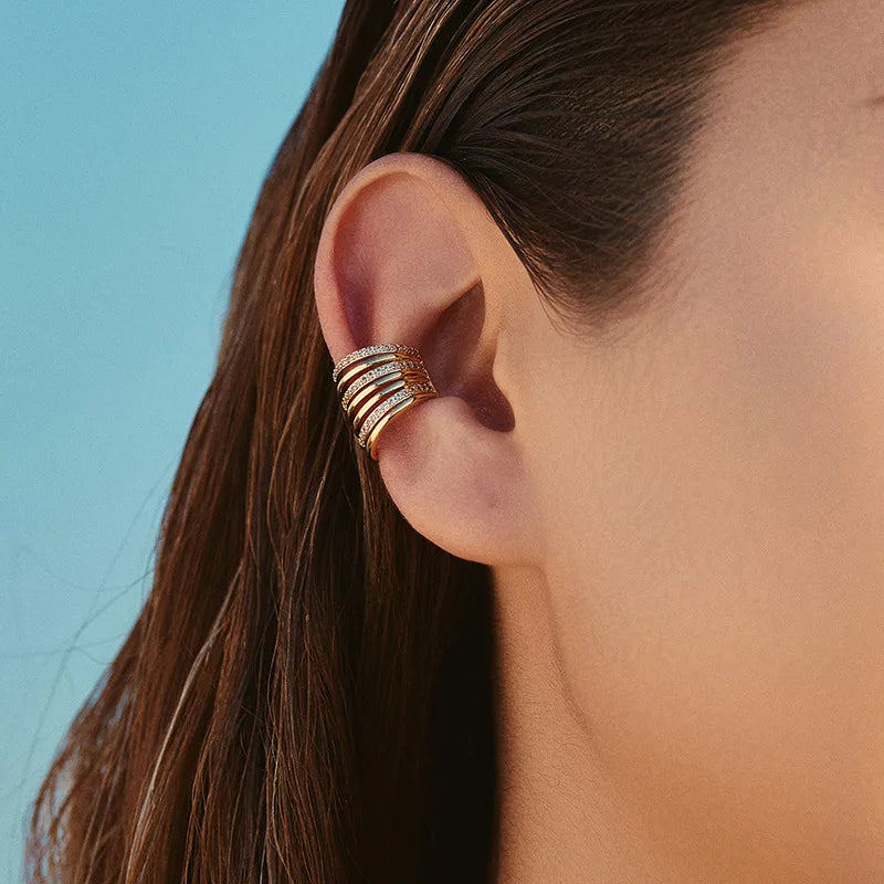 Ear Cuff Dorado Varios Modelos