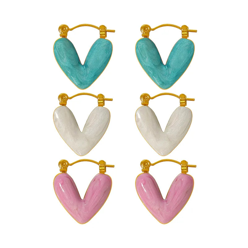 Pendientes de esmalte