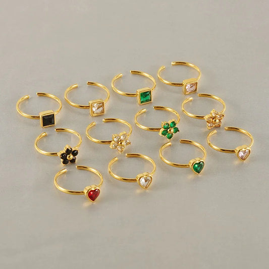 Anillos abiertos chicos