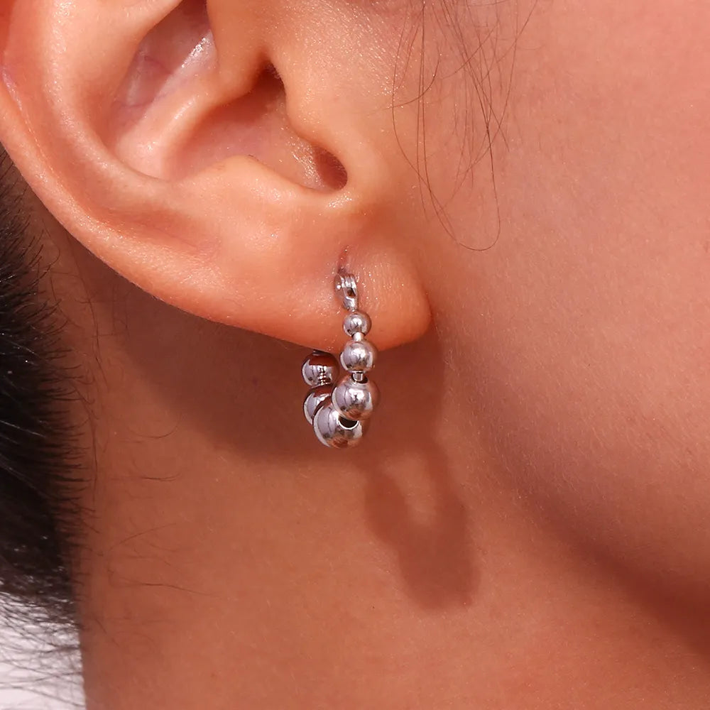 Aretes básico estilo clásico