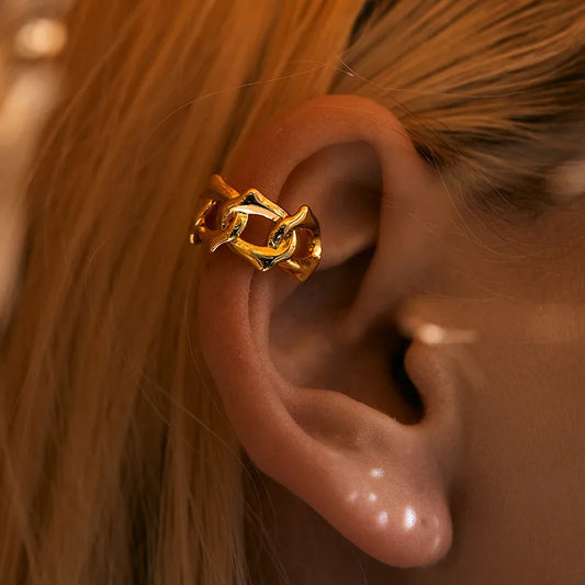 Ear Cuff Dorado Varios Modelos
